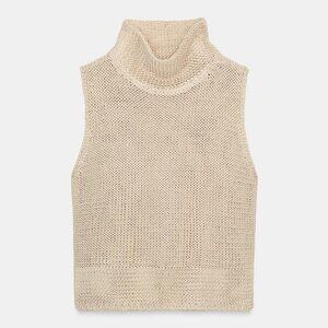 ZARA CHUNKY KNIT TOP